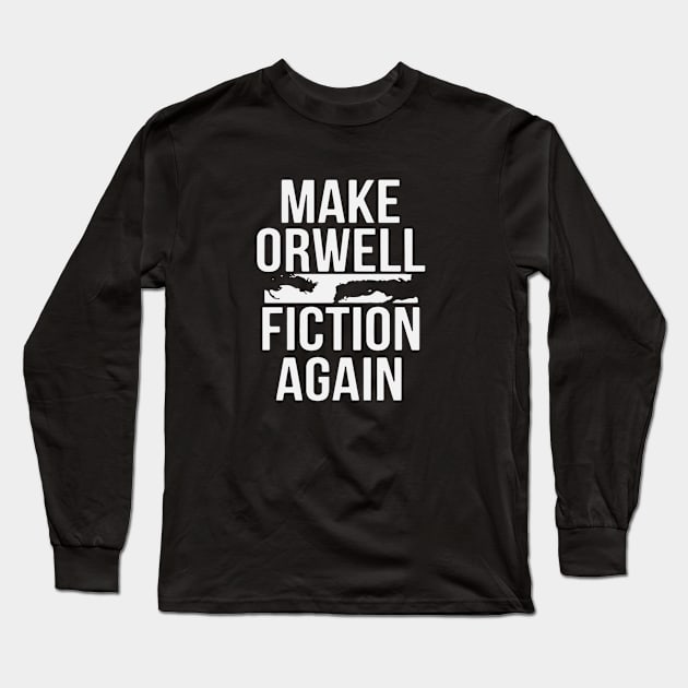 George Orwell Long Sleeve T-Shirt by Library Of Chapters